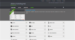 Desktop Screenshot of dobry-katalog.net