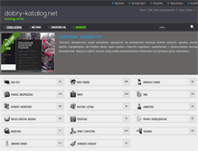 Tablet Screenshot of dobry-katalog.net